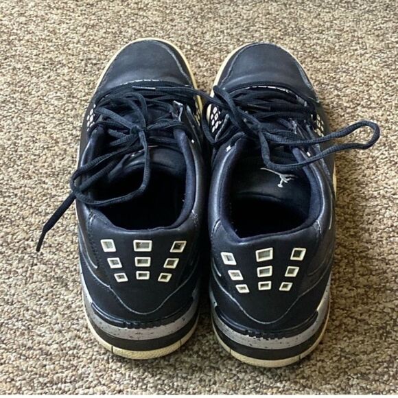 Nike Jordan Flight 23 Little Basketball Men Black and White Athletic Shoes Sz 12 - Picture 4 of 11